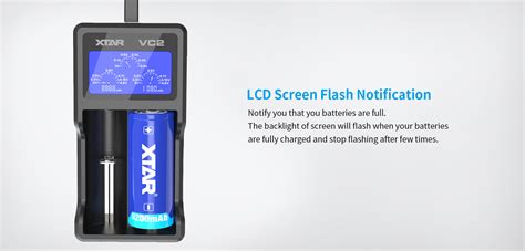 XTAR VC2 Charger - XTAR