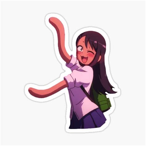 Nagatoro Sexy Hentai Anime Sticker For Sale By Mariealdaha Redbubble