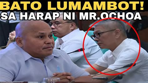 Paquito Ochoa Sumipot Sa Senate Hearing Ni Sen Bato Pdea Leaks Youtube