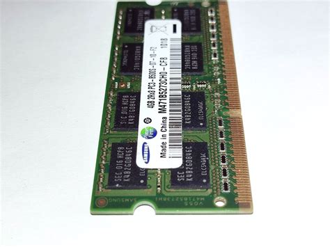 SAMSUNG M471B5273CH0-CF8 1x4GB 4GB DDR3-1066MHz PC3-8500S-07-10-F2 RAM ...