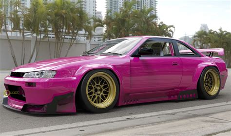 Pandem Tra Kyoto Silvia S14 240sx Kouki V35 Widebody Kit First
