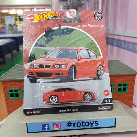 Hot Wheels Premium Bmw M E Auto Strasse Shopee Malaysia