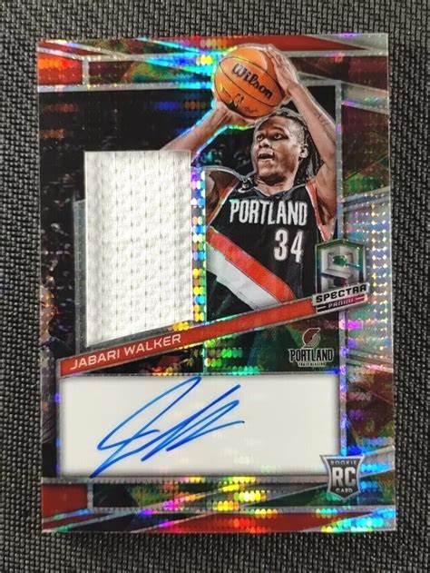 Panini Spectra Rookie Jersey Autographs Celestial Prizm