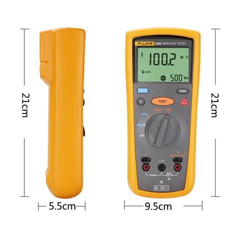 Fluke 1503 Digital Insulation Resistance Tester F1530 Megger Meter