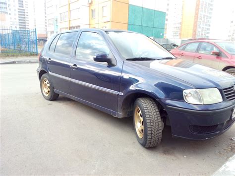 Золотые штампы — Volkswagen Polo Mk3, 1,4 л, 2001 года | стайлинг | DRIVE2