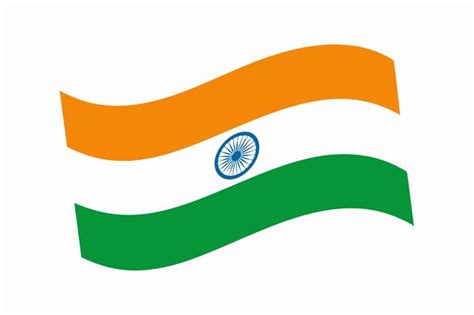 india flag flying vectors illustrations