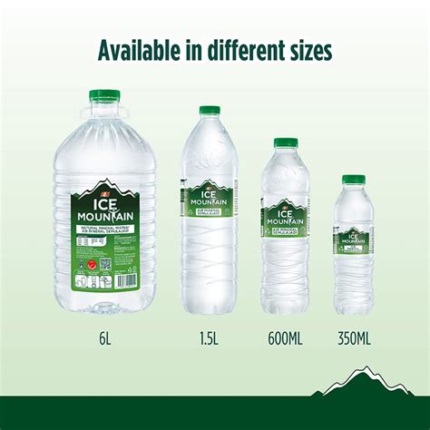 ICE MOUNTAIN Mineral Water 600ML X 24 F N Life