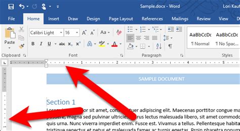 How To Use The Ruler In Microsoft Word The Tech Edvocate