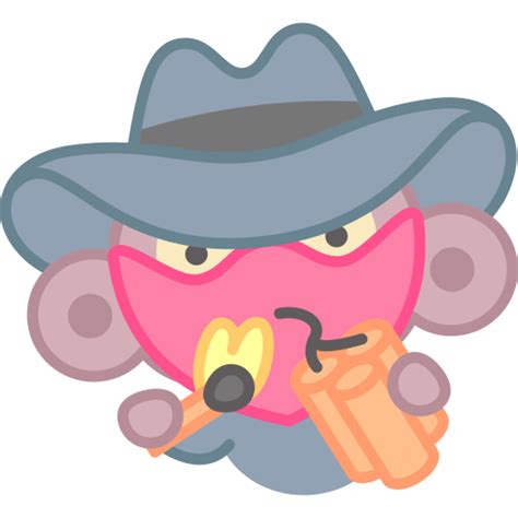 dynamite monkey  banana lineal color sticker freepik