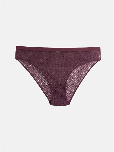 LCW DREAM Mor Dantelli Bikini Külot W3ID08Z8 HGP LCW