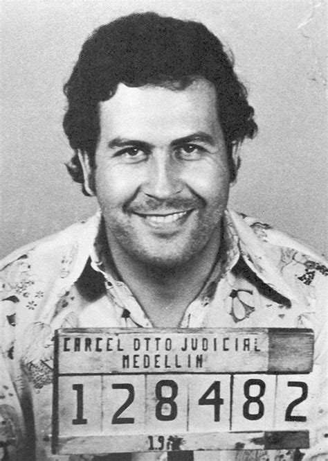 Pablo Escobar Poses for a Family Photo Outside of the White House in