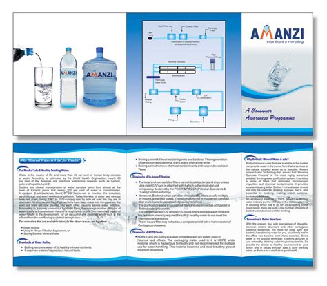 Amzi Water Brochure By Waleed Baloch On Deviantart