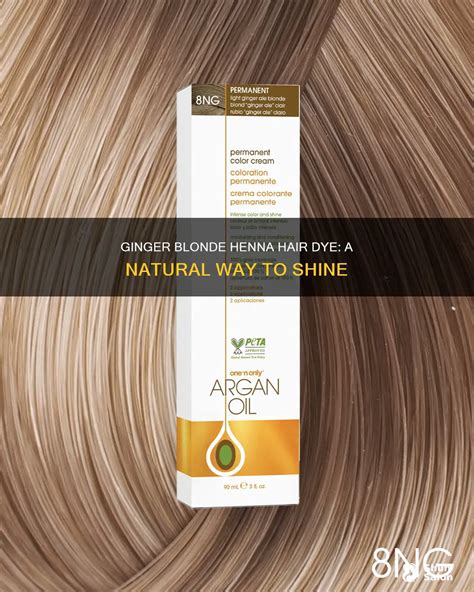 Ginger Blonde Henna Hair Dye A Natural Way To Shine ShunSalon