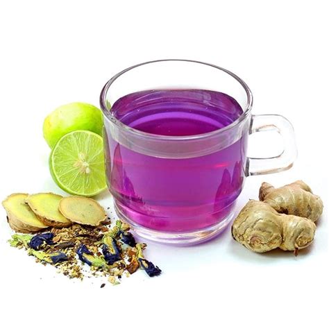 Amazon Blue Tea T Morado T Suelto Flor De Guisante De