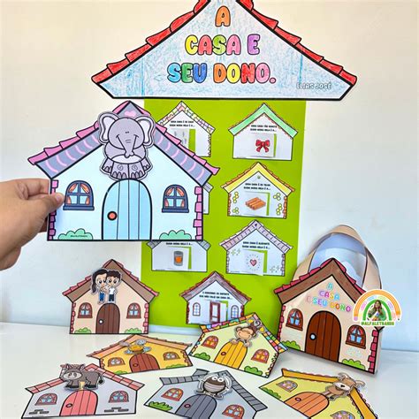 Atividade A Casa E Seu Dono Educação Infantil - 5