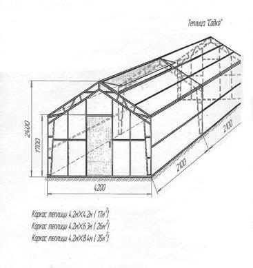 Купить Теплица нестандартная "Садко" 4.2х4.2 м - Атриум Групп