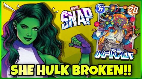 She Hulk Ft Infinaut Marvel Snap YouTube