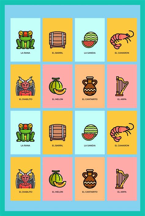 Mexican Bingo Cards Free - 11 Free PDF Printables | Printablee