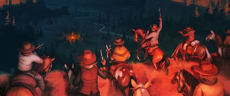 Wild West Keyframe Concept Art Manweri Michelle Tolo красивые