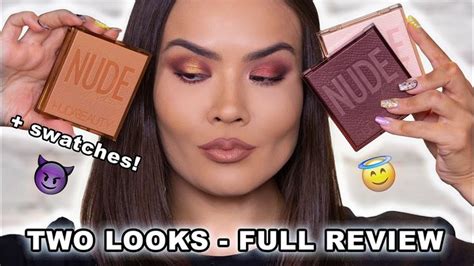NEW HUDA BEAUTY NUDE OBSESSIONS REVIEW LOOKS Maryam Maquillage
