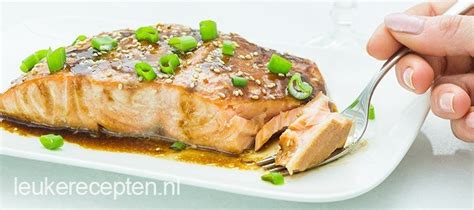 Zalm Teriyaki Leuke Recepten