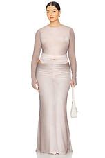 AFRM Kaylee Top In Nude Illusion REVOLVE