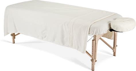 Earthlite Set De Draps En Flanelle Pour Table De Massage Drap Du