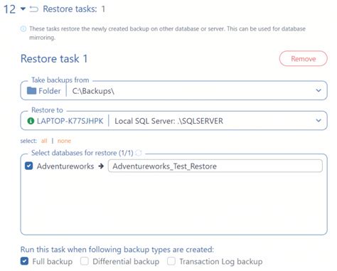 Automated Database Backup And Restore For Sql Server Sqlbak Blog