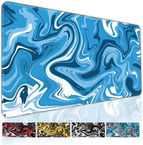 Fluid Pattern Gaming Mouse Pad For Deskdesk Mat With 3mm