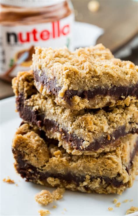 Nutella Fudge Bars - Spicy Southern Kitchen