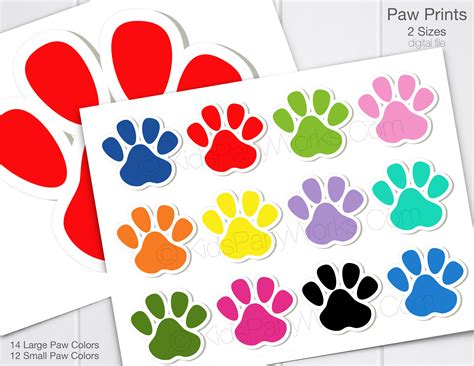 printable paw patrol paw prints paw patrol coloring pages