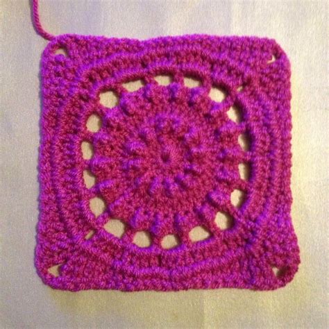 365 Granny Squares Project: Wagon wheel.....