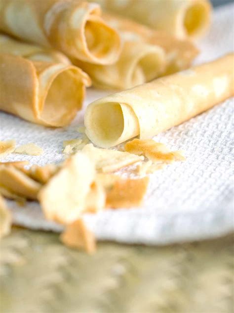 Barquillos Wafer Rolls Recipe Amiable Foods
