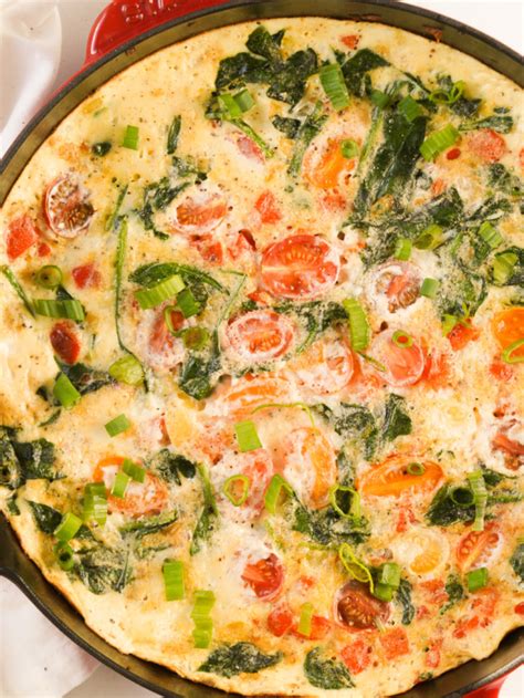 Egg White Frittata Recipe Wellness By Kay