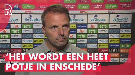 We Zijn NOG STEEDS In De Wedstrijd Sparta Trainer Maurice Steijn