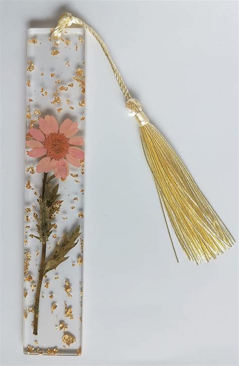 Amazon Transparent Dried Flower Bookmarks Pcs Set Diy