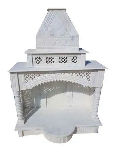 Home Marble Temple For Worship Size 2 X 3 X 3 Feet W X L X H At