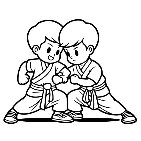 Desenho De Irmãos Para Colorir - 9