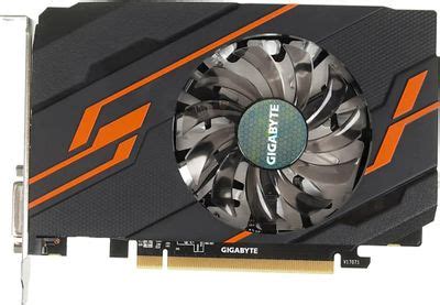 Видеокарта GIGABYTE NVIDIA GeForce GT 1030 GV-N1030OC-2GI 2ГБ GDDR5, OC ...