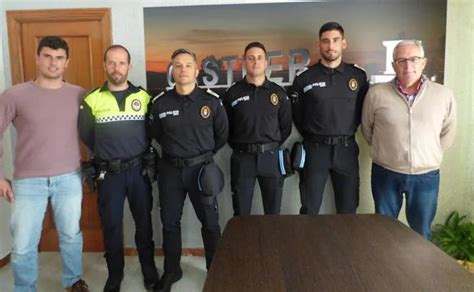 Los Tres Nuevos Agentes De La Polic A Local De Castuera Comienzan Sus