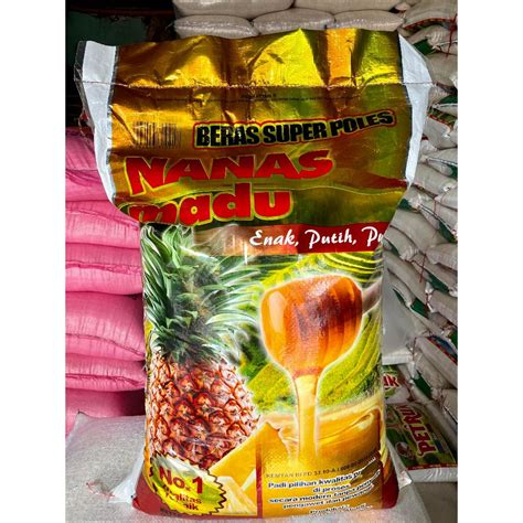 Jual Beras Super Cap Nanas Madu 20 Kg Shopee Indonesia