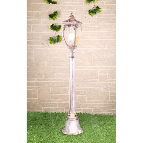 Уличный фонарь Elektrostandard Andromeda GLYF-8024F White Gold ☀ ...