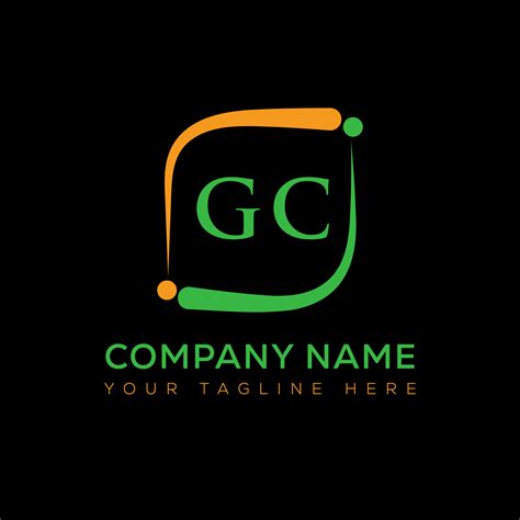 GC letter logo creative design. GC unique design. 22862186 Vector Art ...