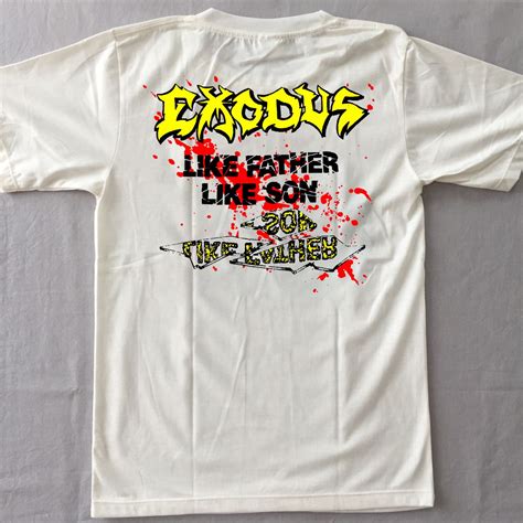 Exodus Spitting Image Of A Man In Hell T Shirt Sold By Edson Santos