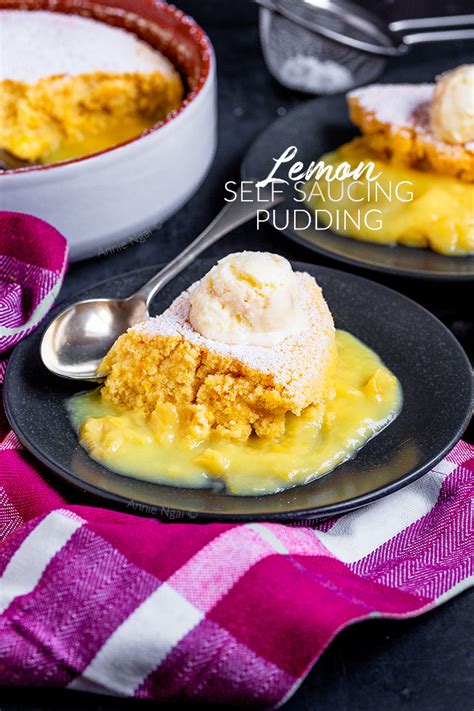 Lemon Self Saucing Pudding Annie S Noms