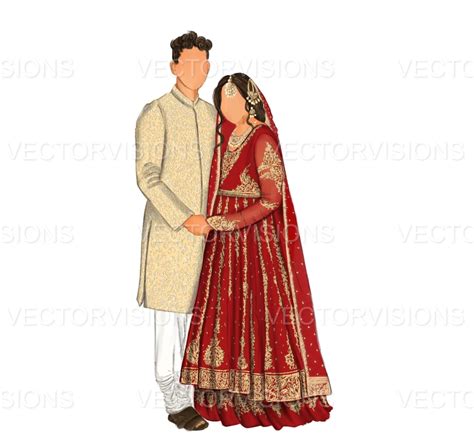 Indian Couple Clipart Indian Wedding Clipart Indian Couple Clipart