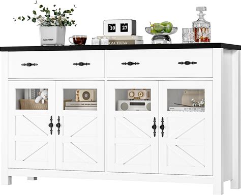 Amazon Gaomon Sideboard Buffet Cabinet With Storage Kitchen