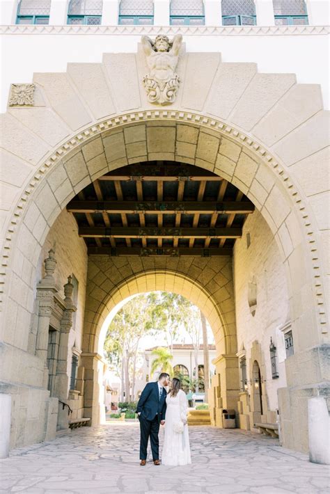 Santa Barbara Courthouse Wedding Elyana Photography Los