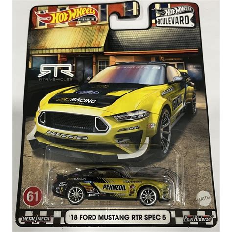 Jual Hot Wheels 18 FORD MUSTANG RTR SPEC 5 Boulevard N 2022 Shopee Indonesia
