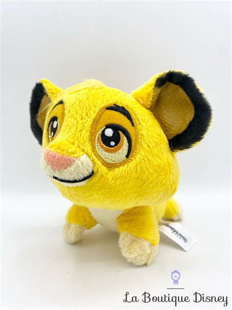 Peluche Mini Simba Na F Disneyland Paris Disney Le Roi Lion Jaune Cm